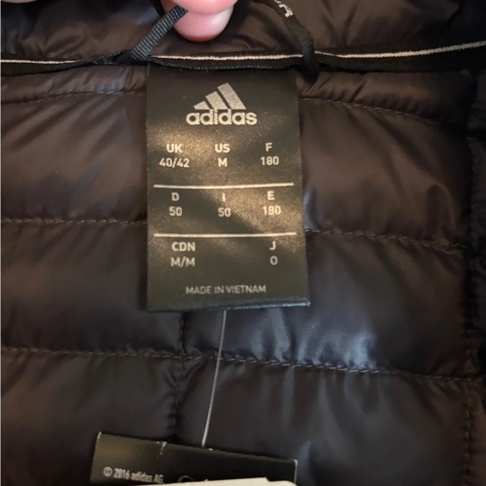 Adidas Black Puffer Men's Vest MLS